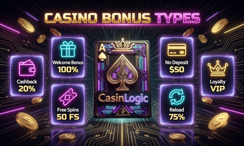 casino bonus types explained