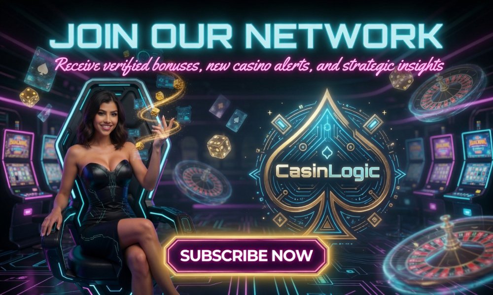 Join CasinLogic newsletter - verified bonuses & casino alerts