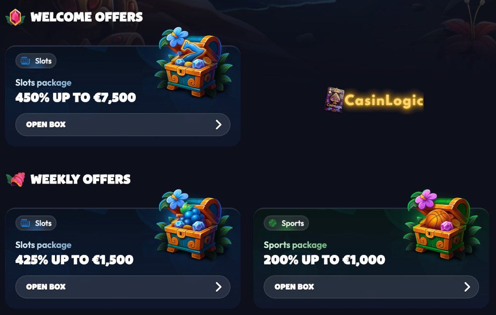 Seven 7 Casino welcome bonus structure and offer details